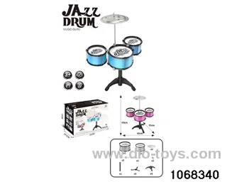 Non-plated 3-Drum Set (no light with chair) in color box