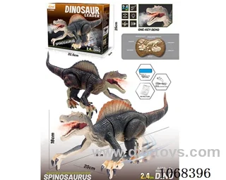 2.4G 8ch rc dinosaur with light/sound/spray
