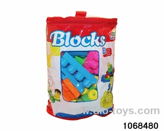 115pcs building blocks in PVC hang bag