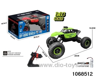 1:16 4WD Climbing RC Car in window box