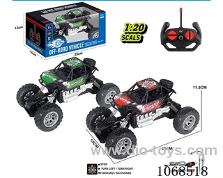 1:20 4ch Climbing RC Car in window box