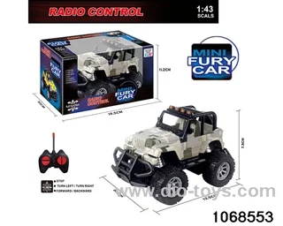 1:43 4ch RC Car with light in window box