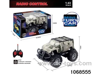 1:43 4ch RC Car with light in window box