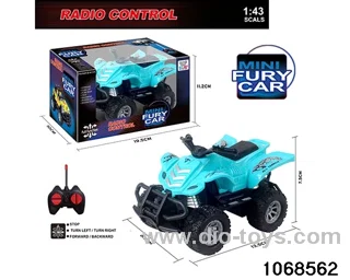1:43 4ch RC Car with light in window box