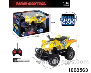 1:43 4ch RC Car with light in window box