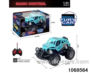 1:43 4ch RC Car with light in window box