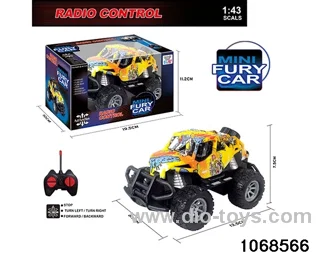 1:43 4ch RC Car with light in window box