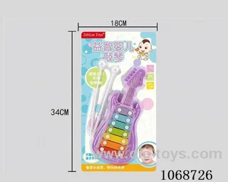 (Middle) Guitar 7 tone percussion