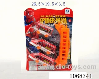 Spider-man track Fire_x000D_
The car is single color.