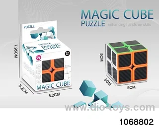 Rubik's cube in window box