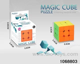 Rubik's cube in window box