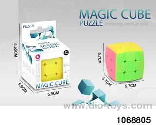 Rubik's cube in window box