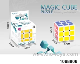 Rubik's cube in window box