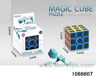 Rubik's cube in window box
