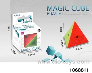 Rubik's cube in window box