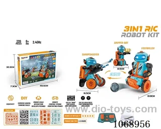 3-in-1 remote control robot_x000D_
(Remote control version)