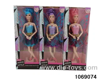 11 inch doll with light and music in window box