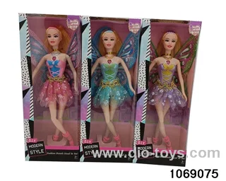 11 inch doll with light and music in window box