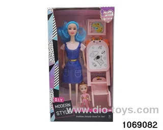 11 inch doll in window box