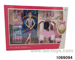 11 inch doll with light and music in window box