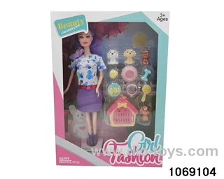 11 inch doll in window box