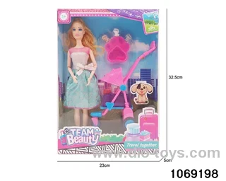 11 inch doll in window box