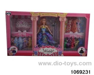 11 inch doll in window box