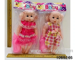 12 inch doll with IC in PP bag with header