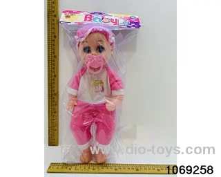 18 inch doll with IC in PP bag with header