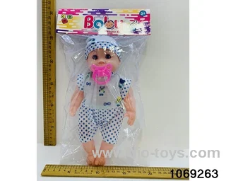 12 inch doll with IC in PP bag with header