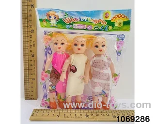 6 inch doll in opp bag