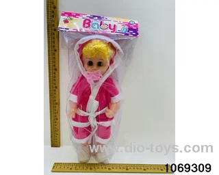 18 inch doll with IC in PP bag with header