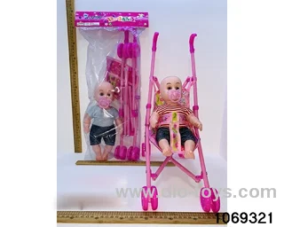 12 inch doll with IC in PP bag with header