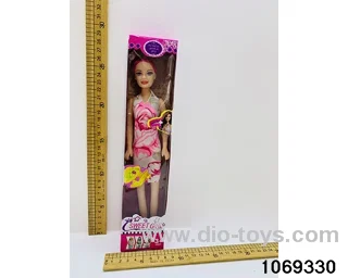 Barbie doll in window box