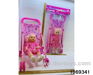 18 inch doll set in PP bag with header