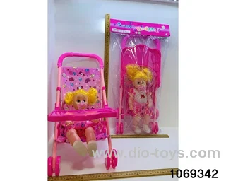 18 inch doll set in PP bag with header