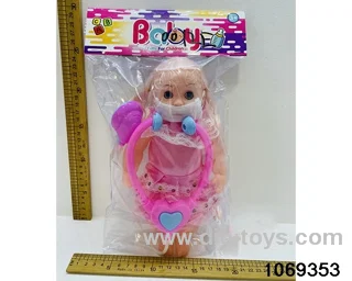 18 inch doll with IC in pe bag with header