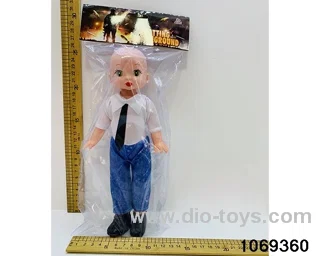 12 inch doll in pe bag with header