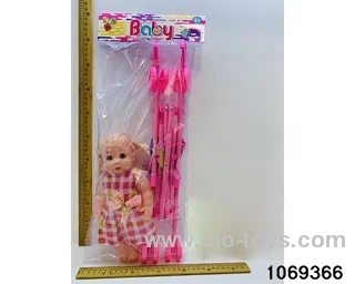 12 inch doll with IC in pe bag with header