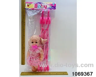12 inch doll with IC in pe bag with header