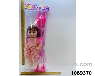 18 inch doll with IC in pe bag with header