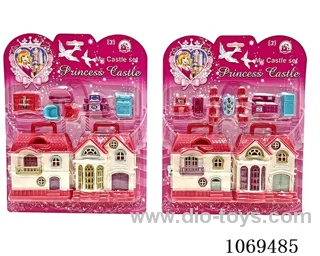 castle in blister card