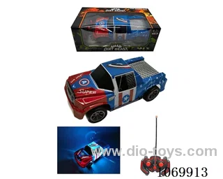 1:14 5ch rc car with light not included battery