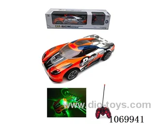 1:16 5ch rc car with light not included battery