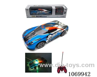 1:16 5ch rc car with light not included battery