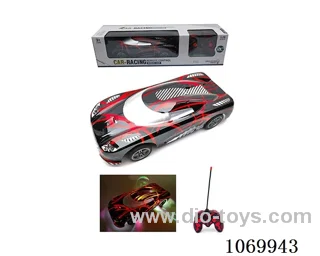1:16 5ch rc car with light not included battery