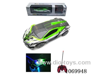 1:16 4ch rc car with light not included battery