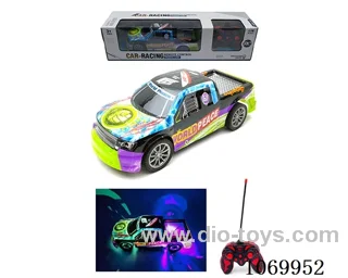 1:16 5ch rc car with light not included battery