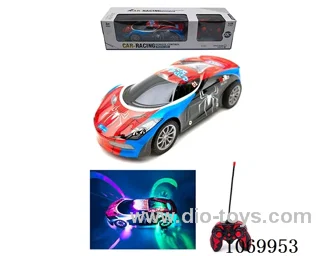 1:16 5ch rc car with light not included battery