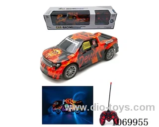 1:16 5ch rc car with light not included battery